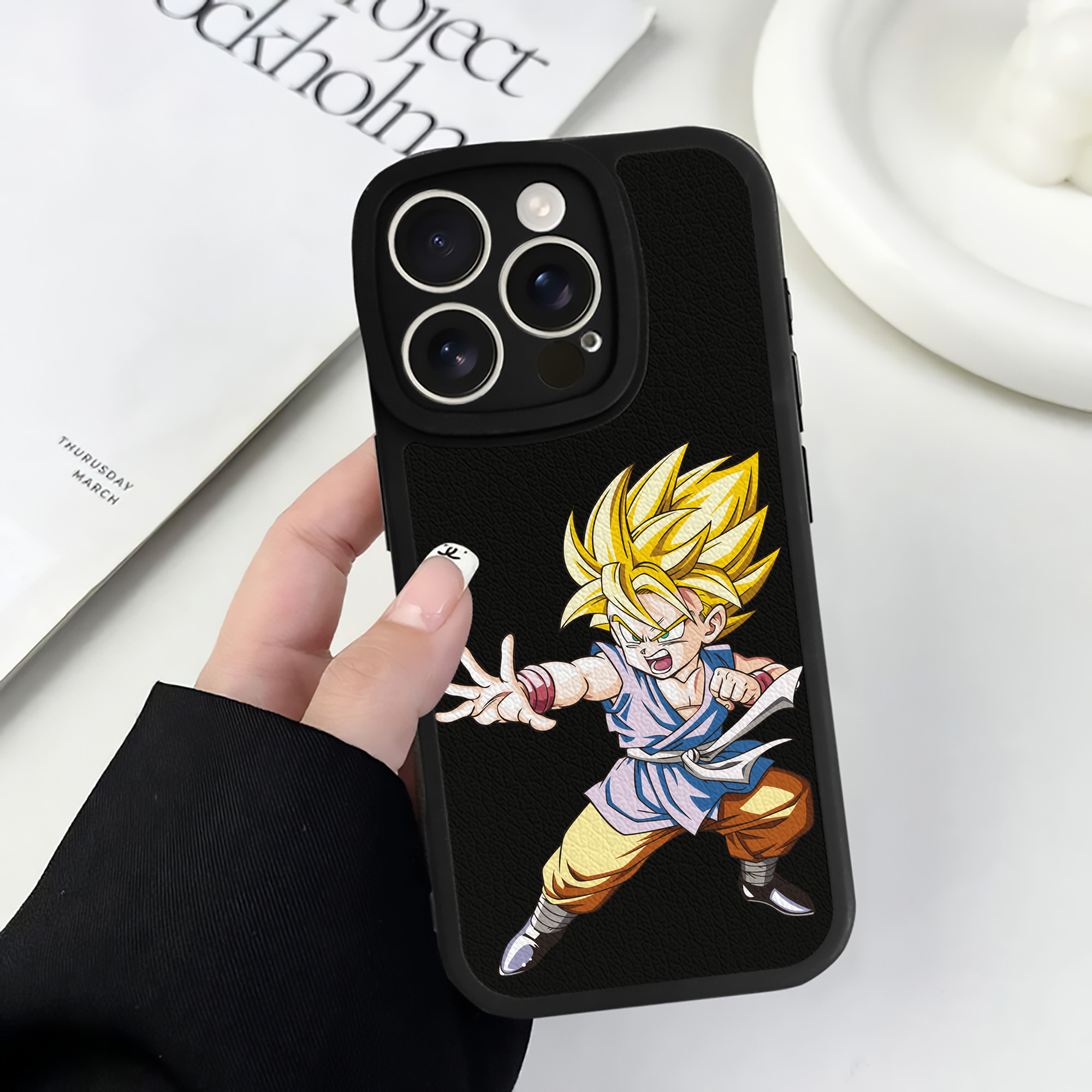 （画像用） ドラゴンボール ベジット DRAGON BALL Vegetto 【iPhone 16シリーズ対応】シリコンスマホケース（レザー調） 材質：シリコン